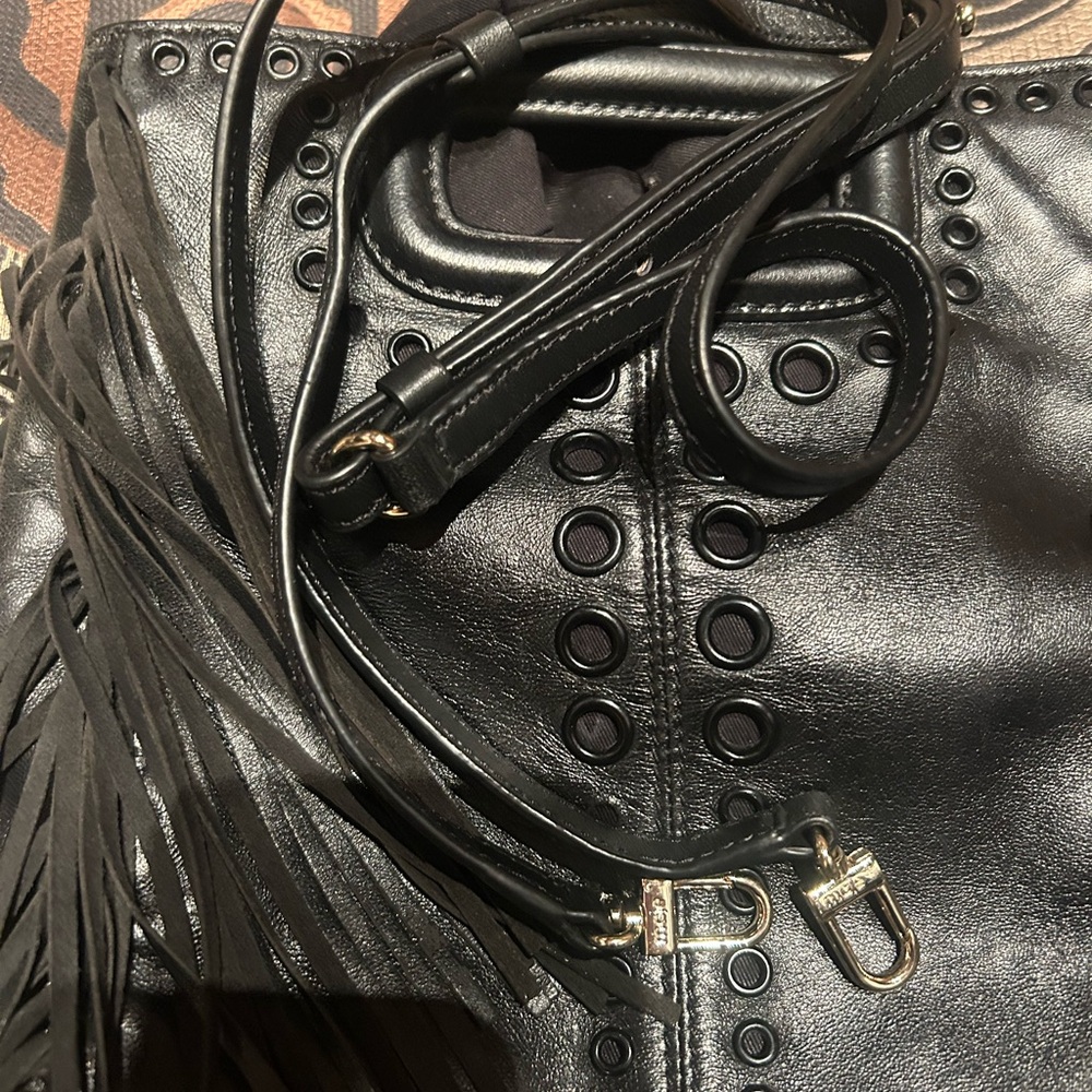 Maje M Bag with metal studs - Picture 9 of 9